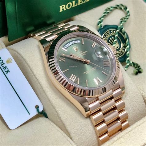 rolex men rose gold|rolex rose gold 40mm president.